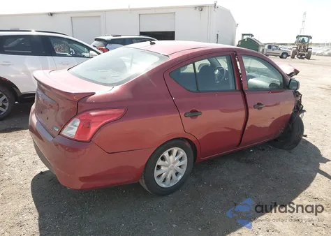 2015 Nissan Versa 1.6 S+ from USA, damaged, VIN 3N1CN7AP6FL914299
